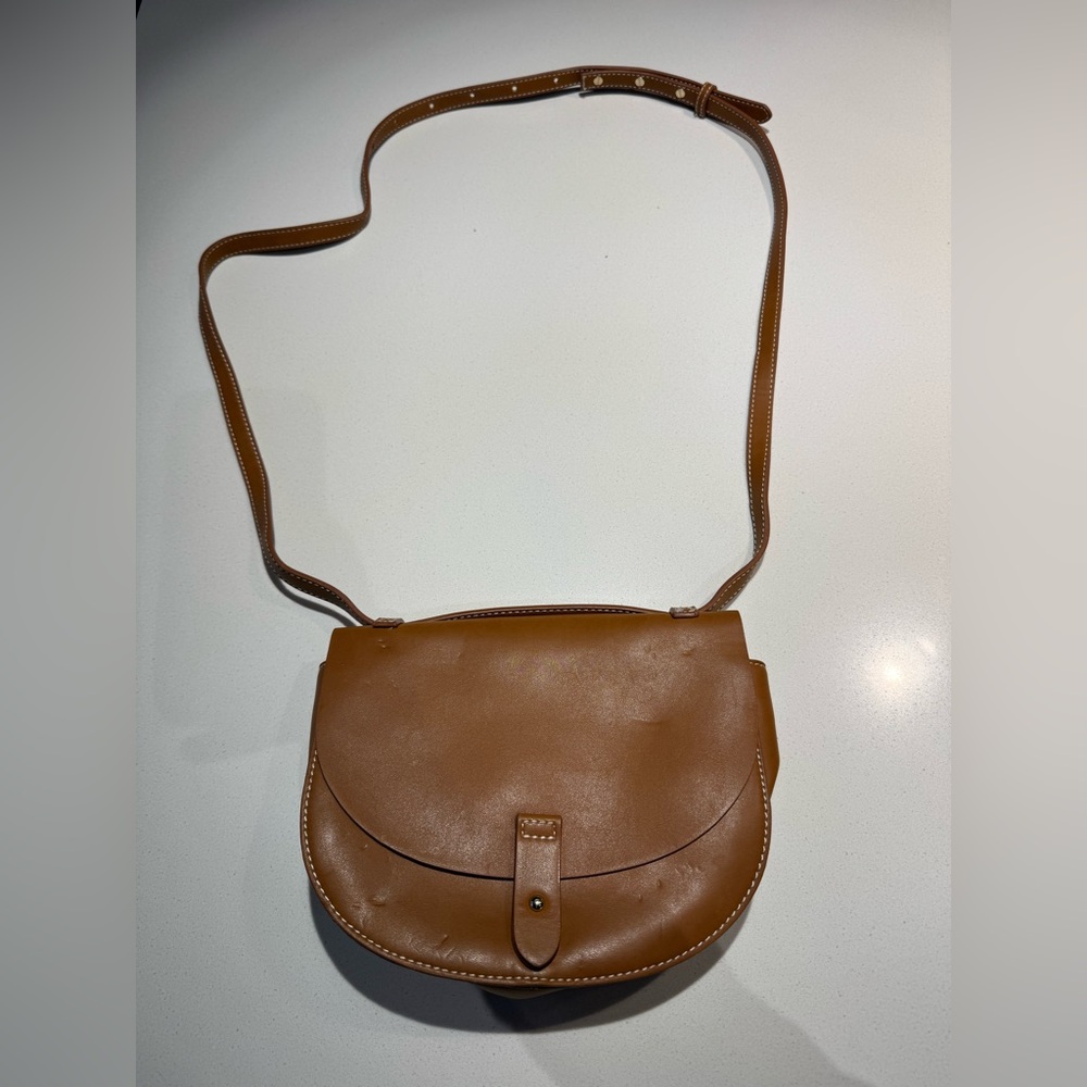 Brown Crossbody Adjustable Strap Purse